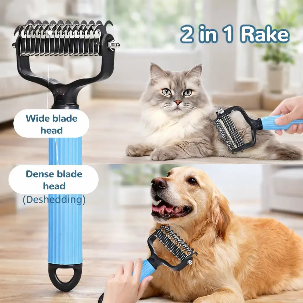 Clovertail™ Deshedding Undercoat Rake