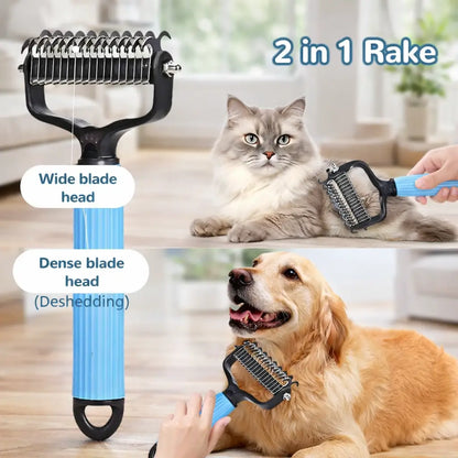 Clovertail™ Deshedding Undercoat Rake