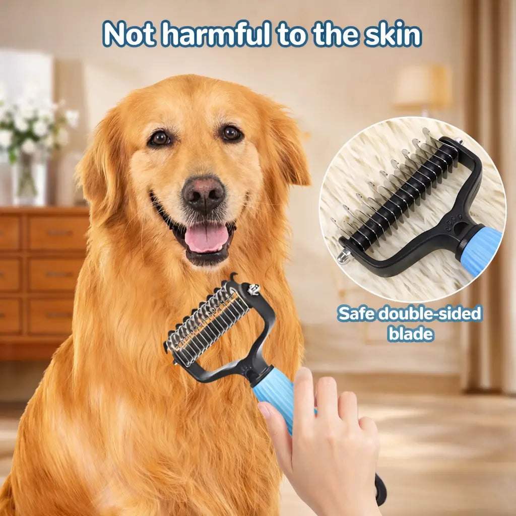Clovertail™ Deshedding Undercoat Rake