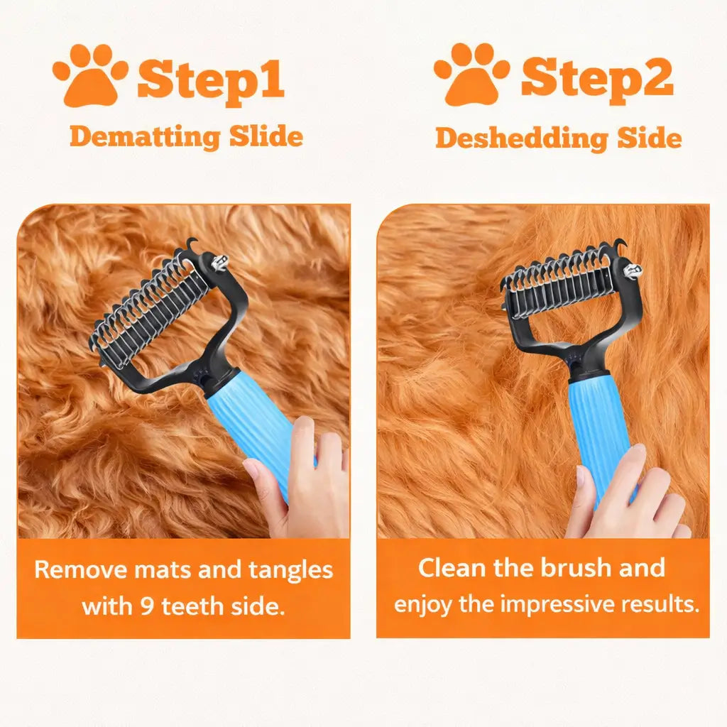 Clovertail™ Deshedding Undercoat Rake