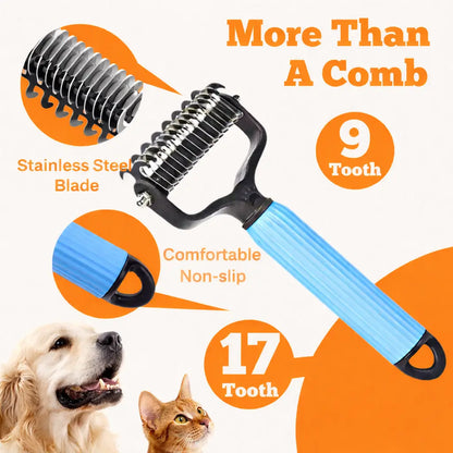 Clovertail™ Deshedding Undercoat Rake