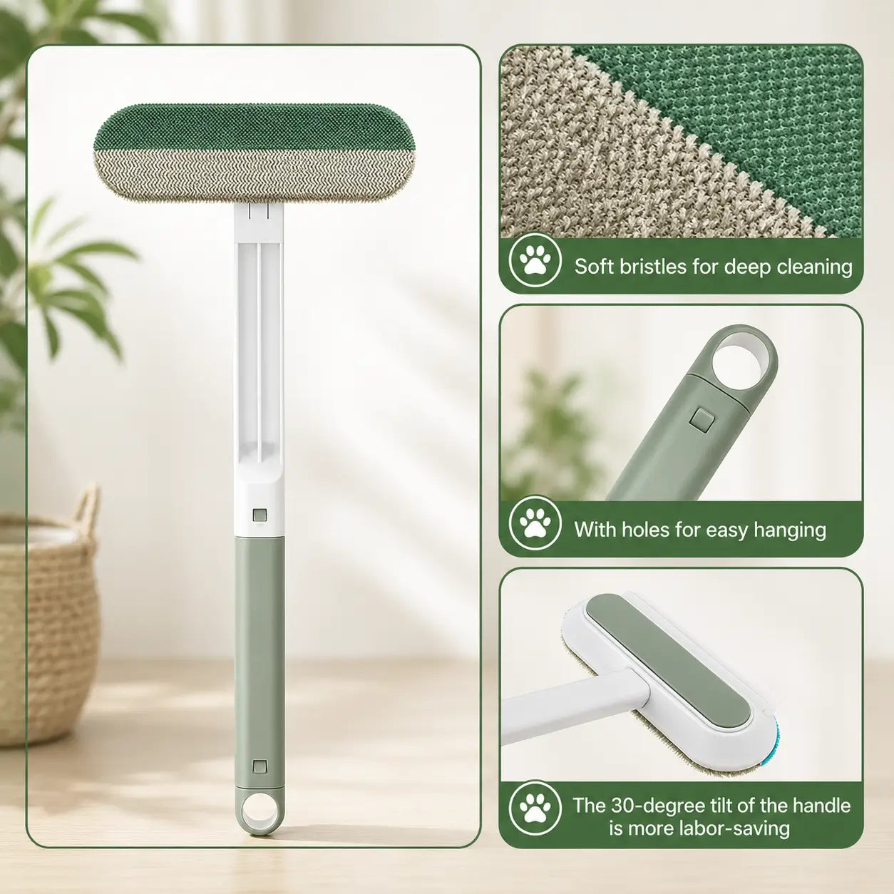 Clovertail™ Pet Hair Cleaning Brush