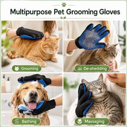 Clovertail™ Pet Grooming Gloves