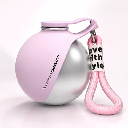 Clovertail™ Stainless Steel Dog Water Bottle