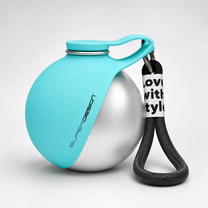 Clovertail™ Stainless Steel Dog Water Bottle