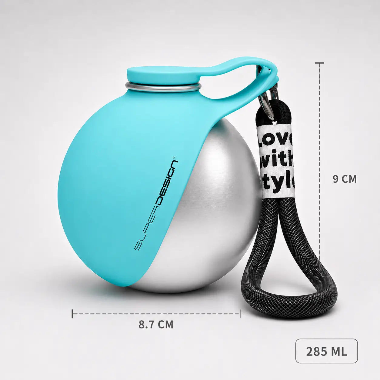 Clovertail™ Stainless Steel Dog Water Bottle