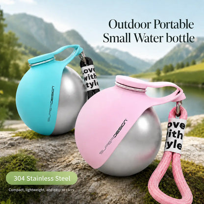 Clovertail™ Stainless Steel Dog Water Bottle